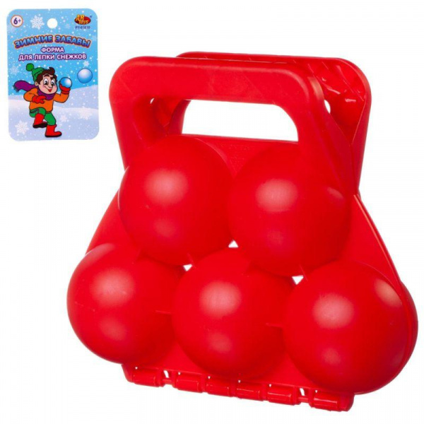 Снежколеп из 5-и снежков Зимние забавы  фото 3