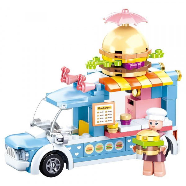 Конструктор Фургончик с бургерами фото 2