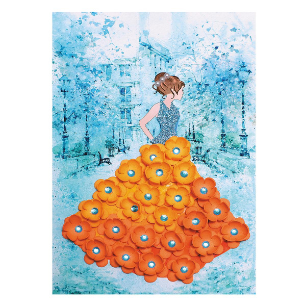 Незнакомка Открытка Набор для творчества  фото 1