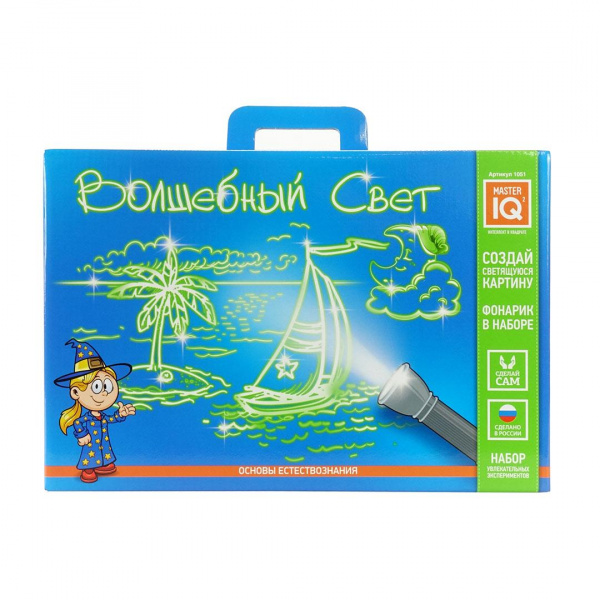 Волшебный свет Набор для опытов Мастер IQ фото 2