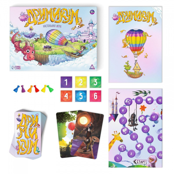 Дримикум Настольная игра 10+ 98 карт Лас Играс фото 2
