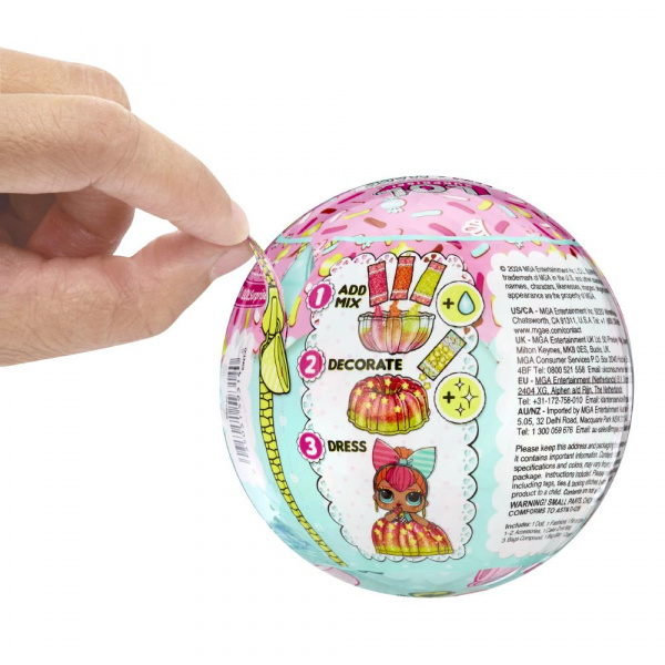 Кукла в шаре L.O.L. SURPRISE M&M Cake  фото 1