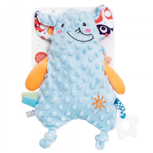 Комфортер Слоник Голубой, MAYA TOYS