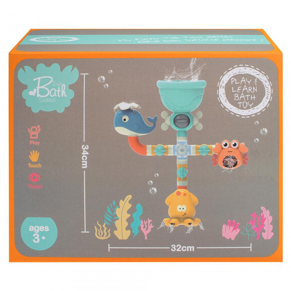 Игрушка для ванной «Обитатели водного мира Трубопровод», MAYA TOYS фото 1