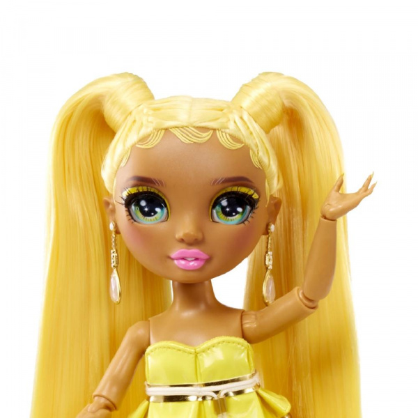 Кукла RAINBOW HIGH Fantastic Санни 28 см желтая с аксессуарами Рейнбоу Хай фото 1