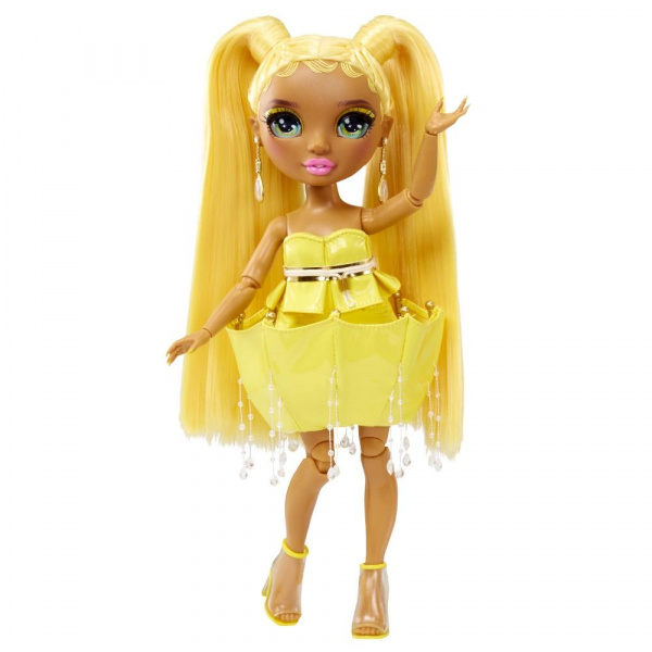 Кукла RAINBOW HIGH Fantastic Санни 28 см желтая с аксессуарами Рейнбоу Хай