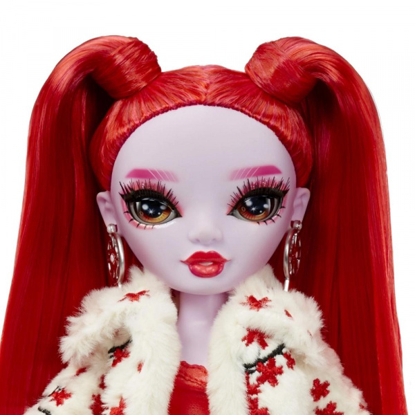 Кукла RAINBOW HIGH Shadow Рози Редвуд 28 см красная с аксессуарами Рейнбоу Хай фото 5