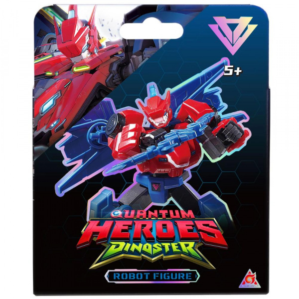 Робот-конструктор Раптор Болт Винг 11 см, Dinoster фото 1