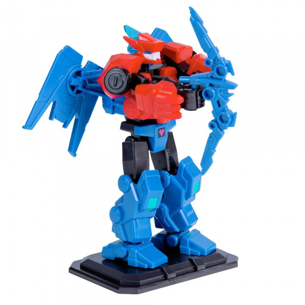Робот-конструктор Раптор Болт Винг 11 см, Dinoster фото 3