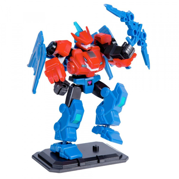 Робот-конструктор Раптор Болт Винг 11 см, Dinoster фото 4