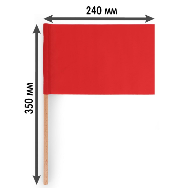 Комплект сигнальных флажков,  (2 шт в наборе)  фото 3