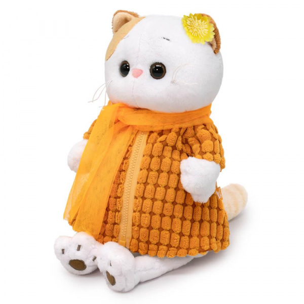 Мягкая игрушка кошечка Ли-Ли в вельветовом пальто, Budi Basa фото 1