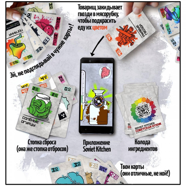 Настольная игра «Советская кухня», Экономикус фото 2