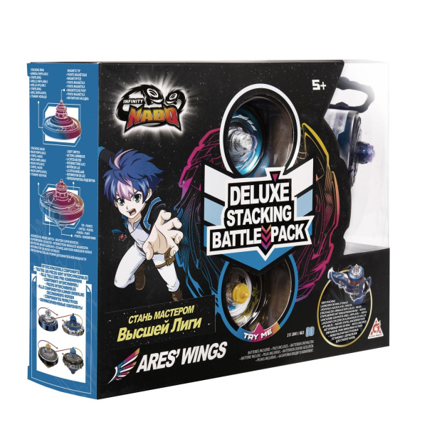Инфинити Надо Волчок «Стакинг Делюкс Ares Wings», Infinity Nado фото 2