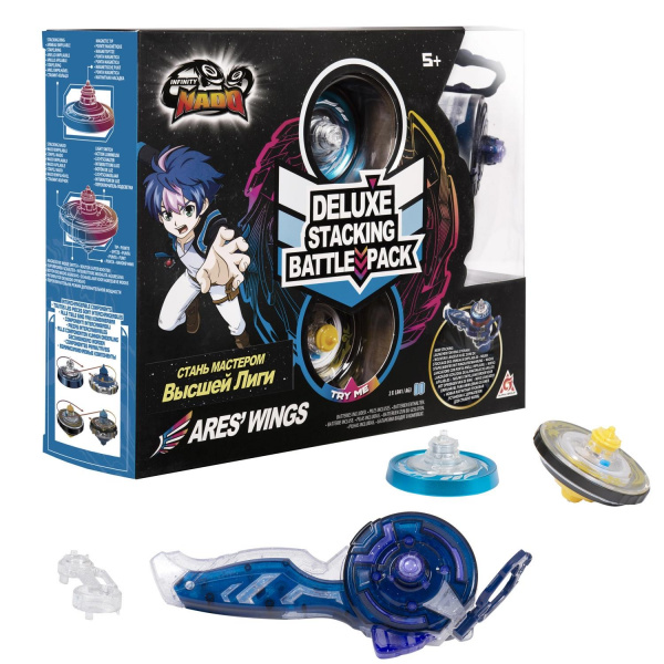 Инфинити Надо Волчок «Стакинг Делюкс Ares Wings», Infinity Nado