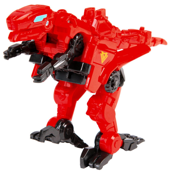 Набор 2 Дино-бота трансформера Люцио и Делби 13 см Dinoster фото 2