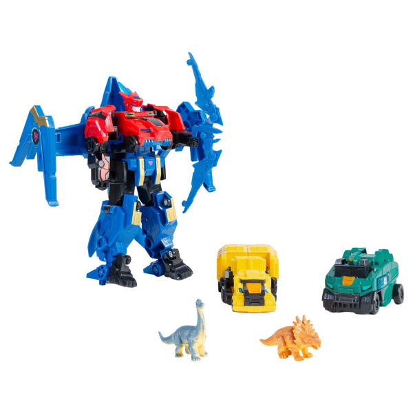 Набор Трансформеров 2-в-1 Команда Диностер Dinoster фото 4